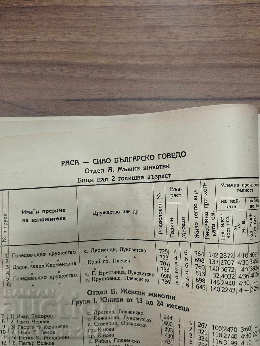 Auction  Rare! NATIONAL LIVESTOCK EXHIBITION 1946 PLEVEN