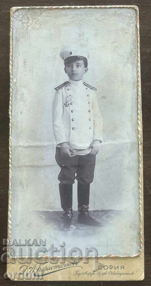5791 Principatul Bulgariei fotografie Cneazul Boris în uniformă
