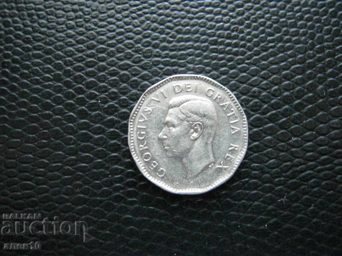Canada 5 cenți 1949 p cu preț € 0.30 | 0.59 BGN Canada 5 cenți 1949 p cu preț € 0.30 | 0.59 BGN