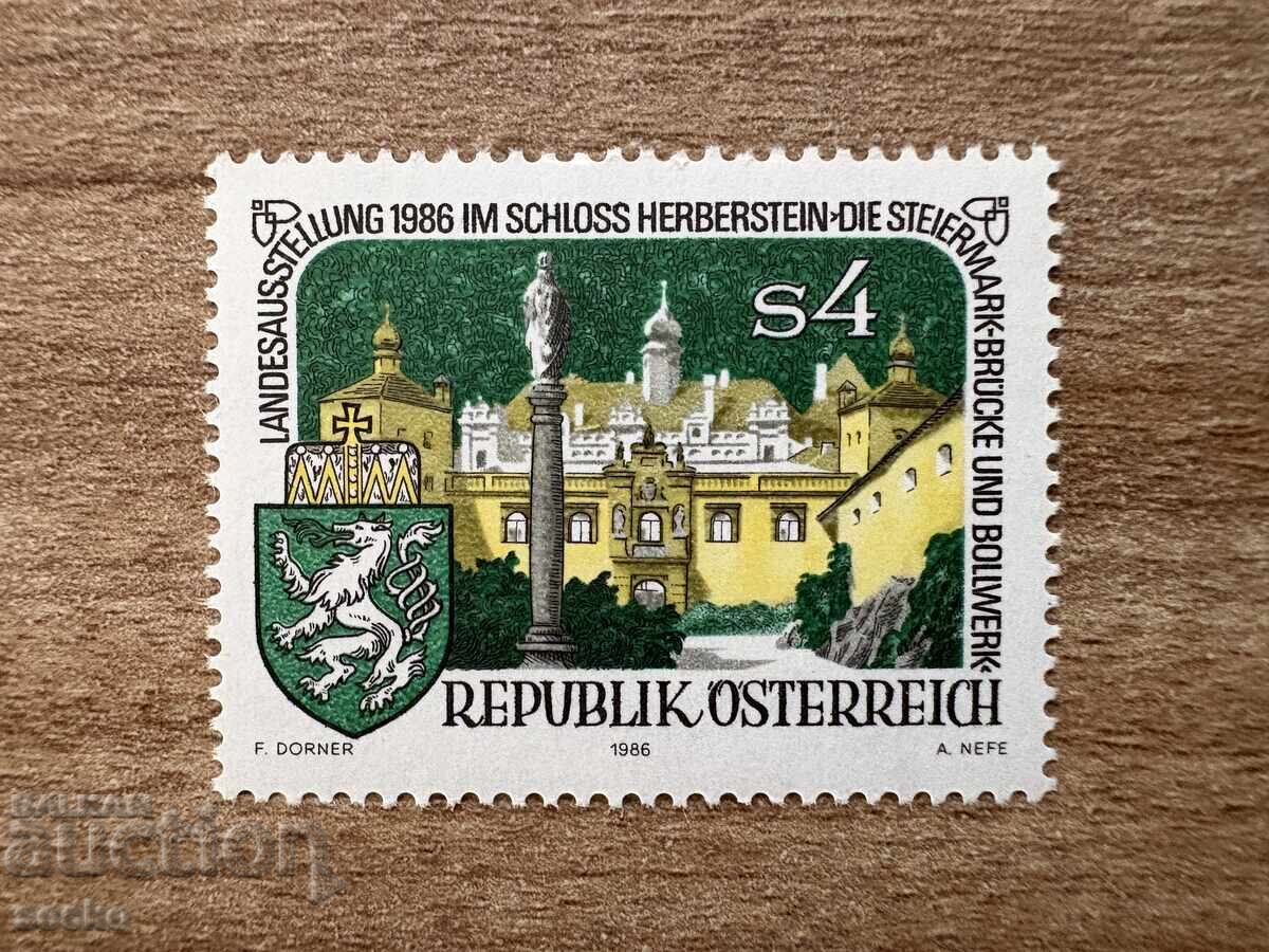 Австрия - Провинциална изложба в замъка Херберщайн(1986) MNH