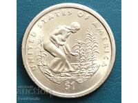 ΗΠΑ. 1 δολάριο 2009 (P). Καλλιέργεια σοδειάς