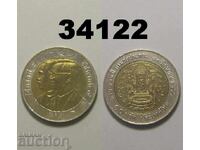 Thailanda 10 baht 2002