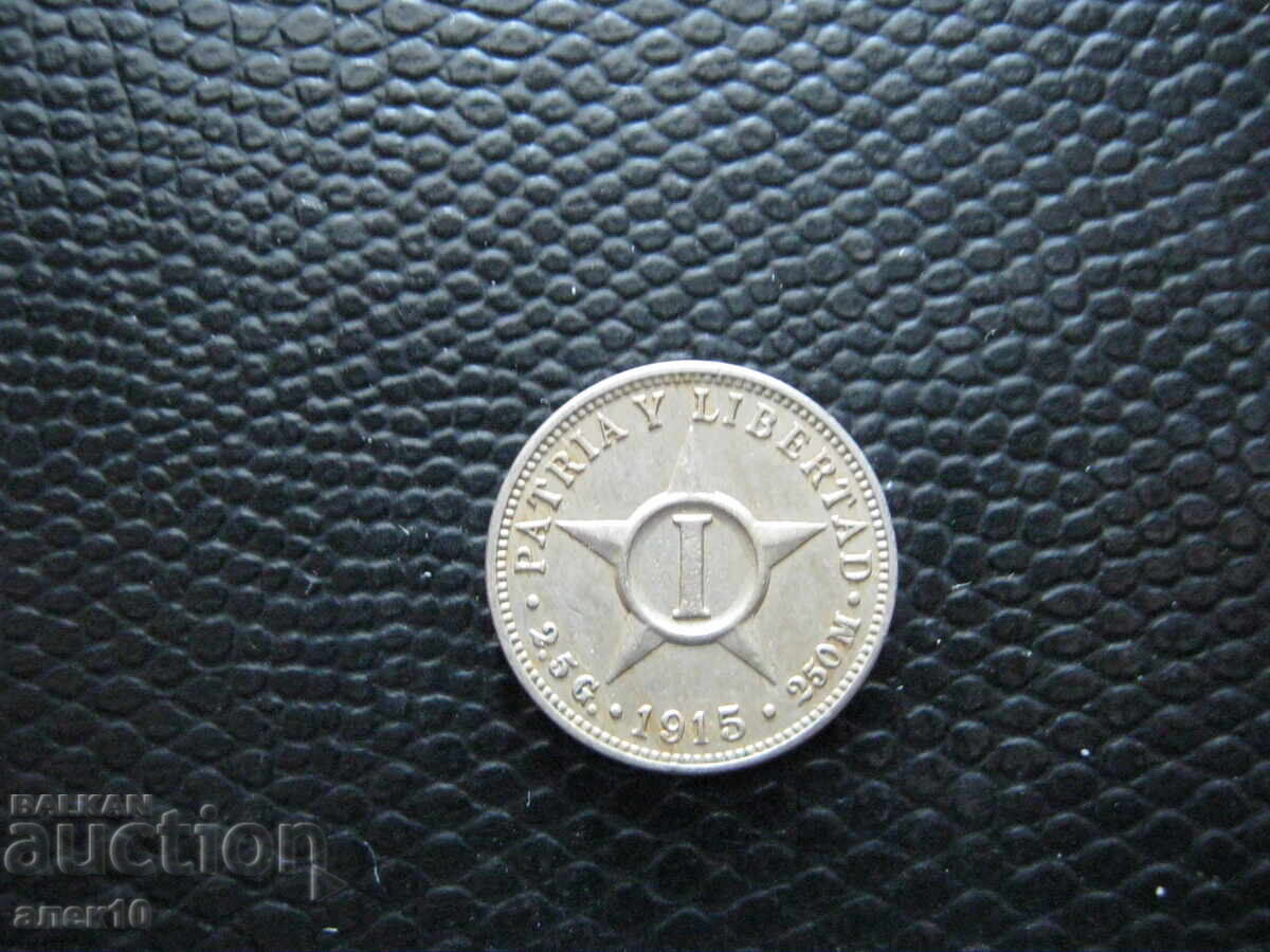 Cuba 1 centavo 1915 p
