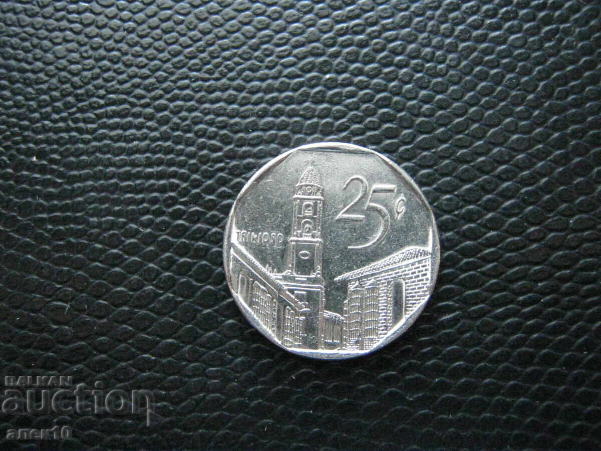 Cuba 25 centavos 2002 p Cuba 25 centavos 2002 p