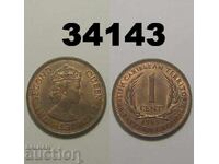 Caraibe de Est 1 cent 1965