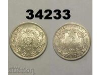 Germania ½ marcă 1916 D UNC
