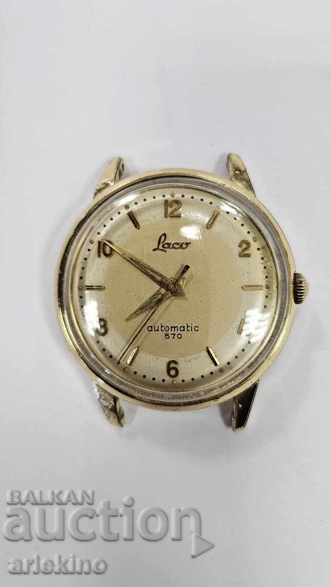Ceas elvețian vintage cu întoarcere manuală "LACO" - AUTOMATIC