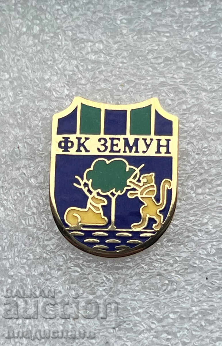 значка футбол Сърбия Футболен Клуб ЗЕМУН