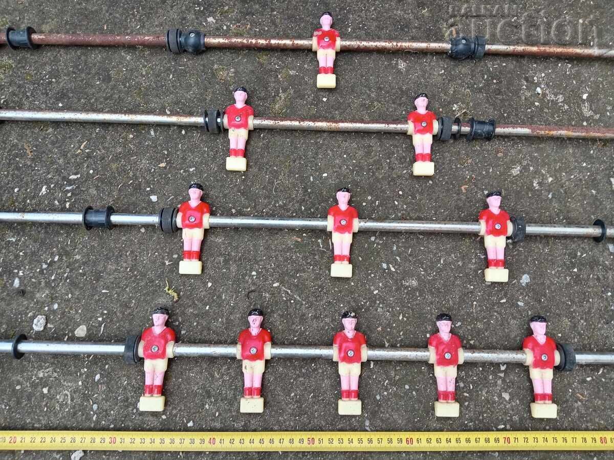 Levski and CSKA figures from 70s FOOSBALL table football game with price € 41.00 | 80.19 BGN