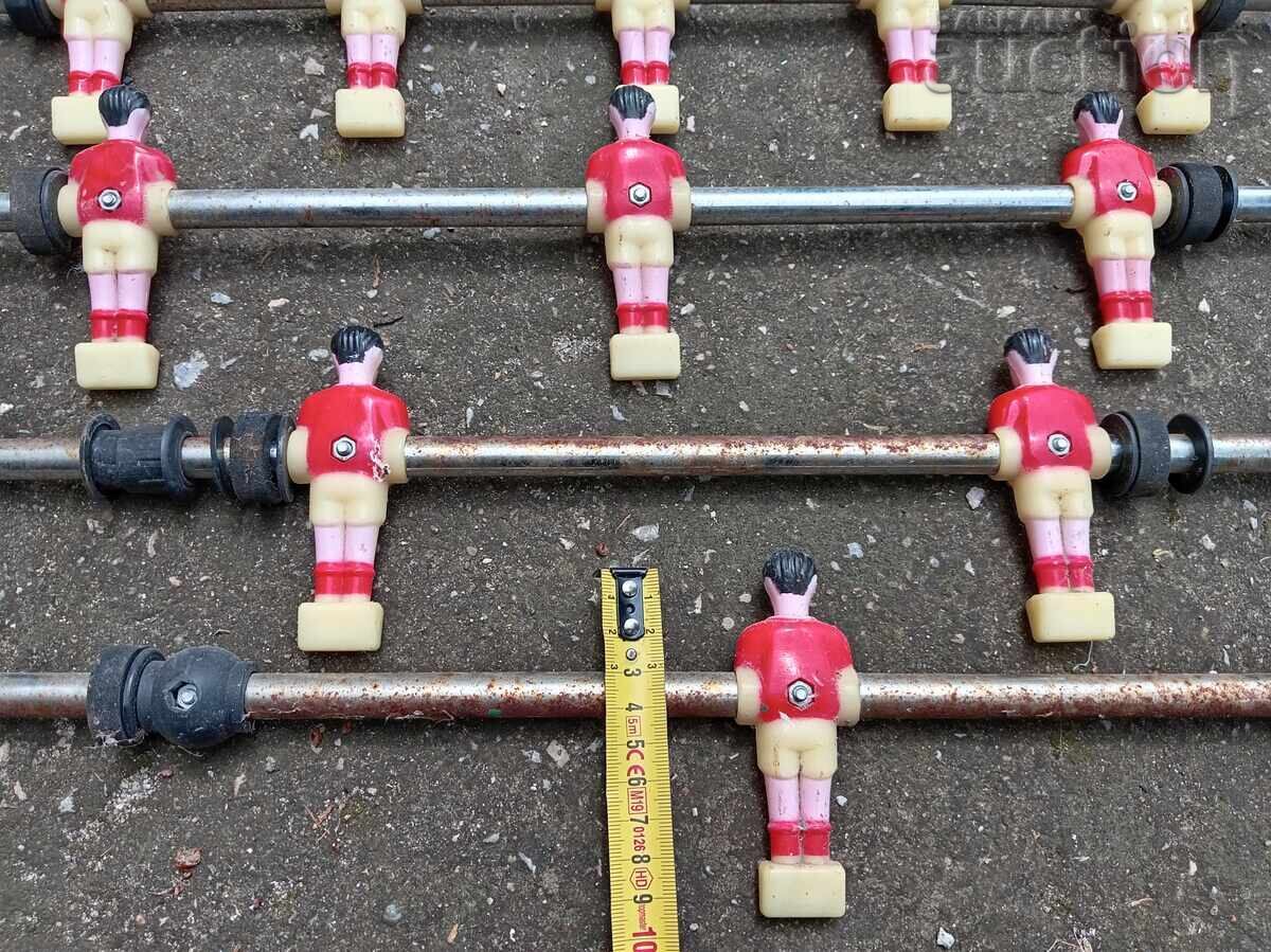 Levski and CSKA figures from 70s FOOSBALL table football game - 6