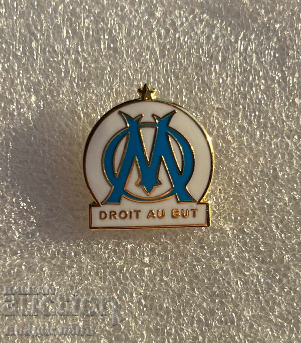insignă fotbal Franța Clubul de Fotbal OLYMPIQUE MARSEILLE