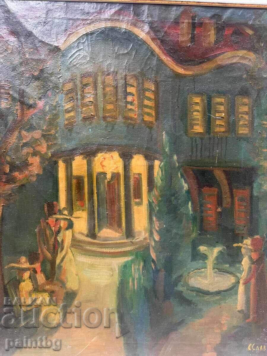 Pictură timpurie unică de Svetoslav Slavchev, '79. Ulei cu preț € 21.00 | 41.07 BGN