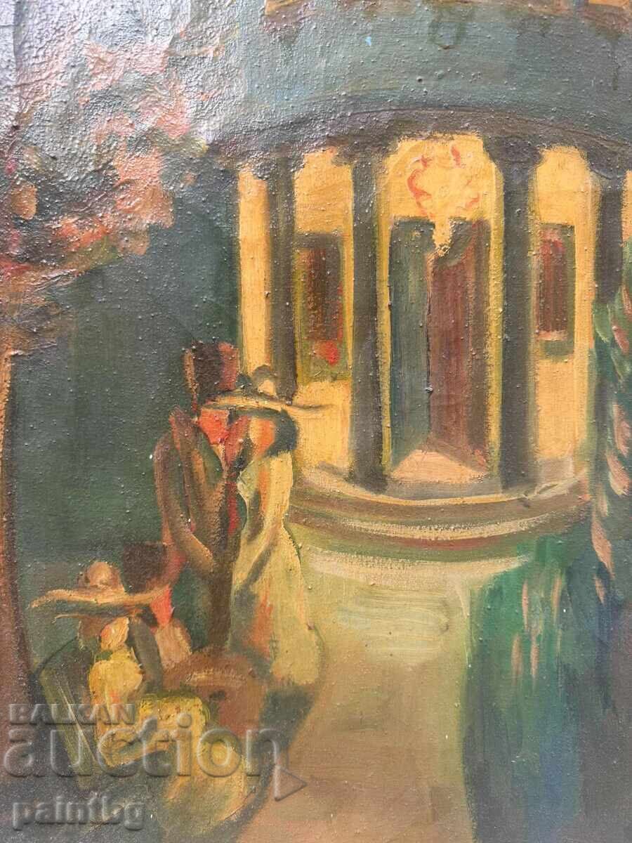 Licitație Pictură timpurie unică de Svetoslav Slavchev, '79. Ulei