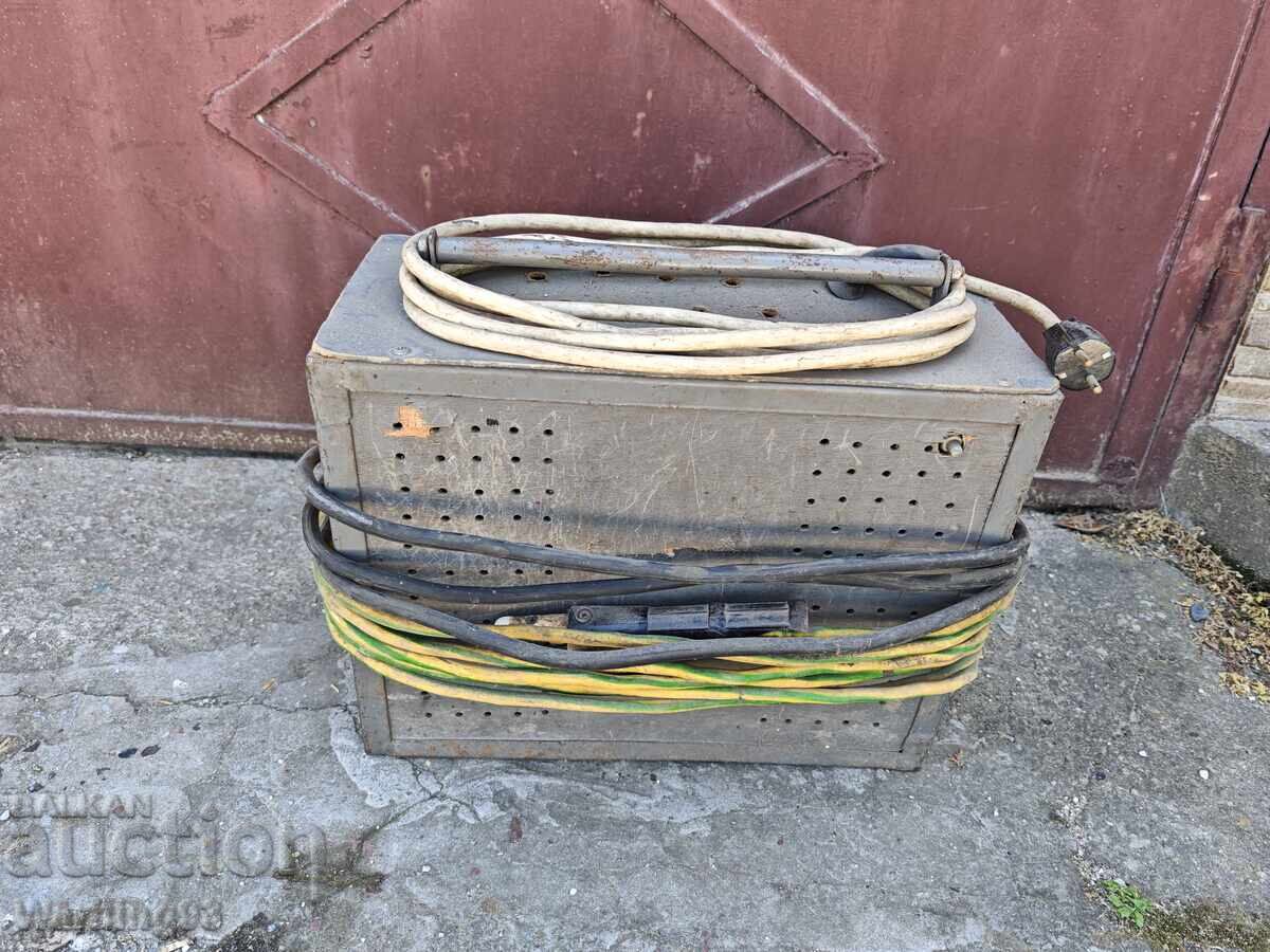 Delivery of Old Bulgarian arc welder - handmade - works Delivery of Old Bulgarian arc welder - handmade - works