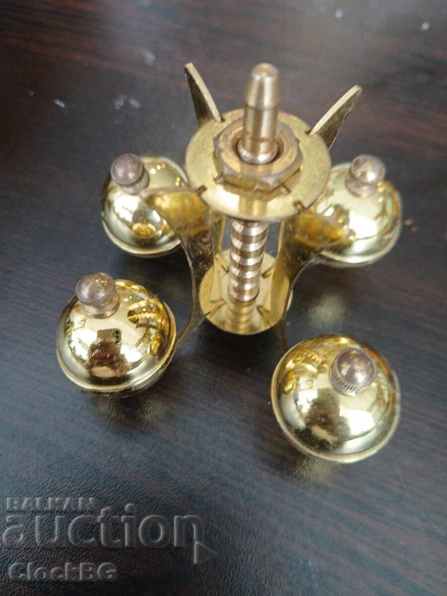 Vintage Brass Clock Part