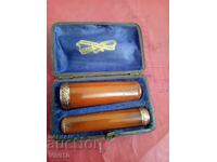 Antique cigarette holder, amber