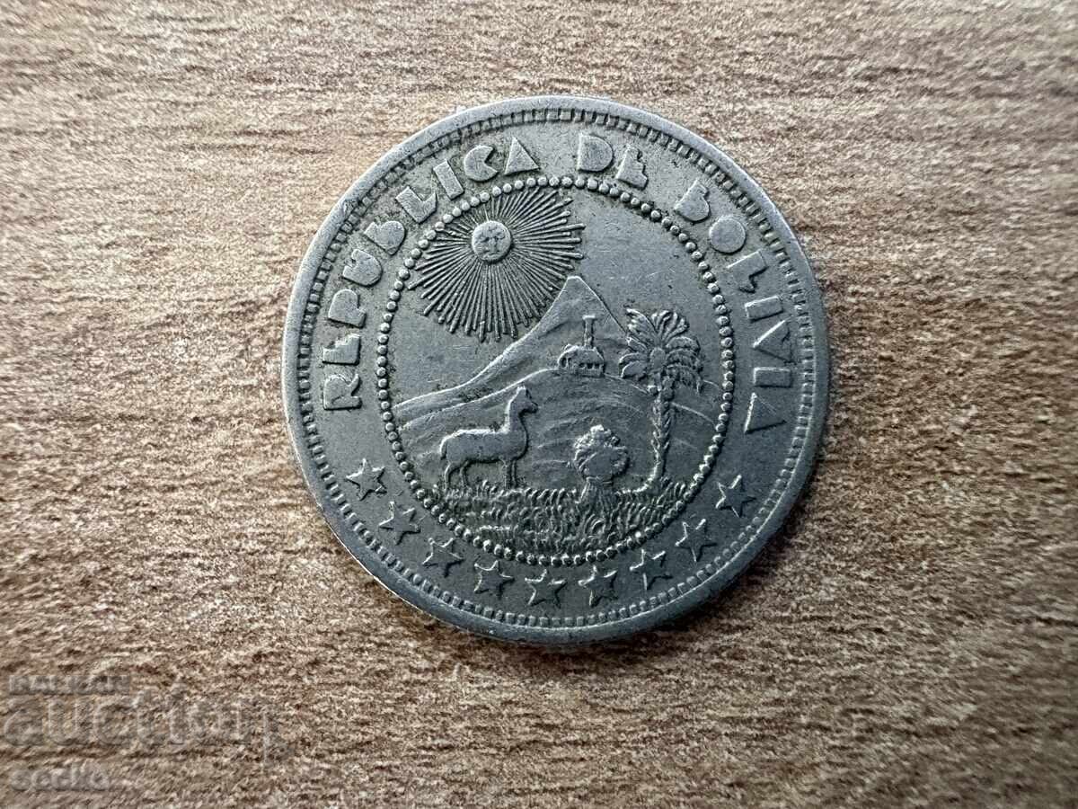 Bolivia - 10 centavos (1937) cu preț € 2.51 | 4.91 BGN