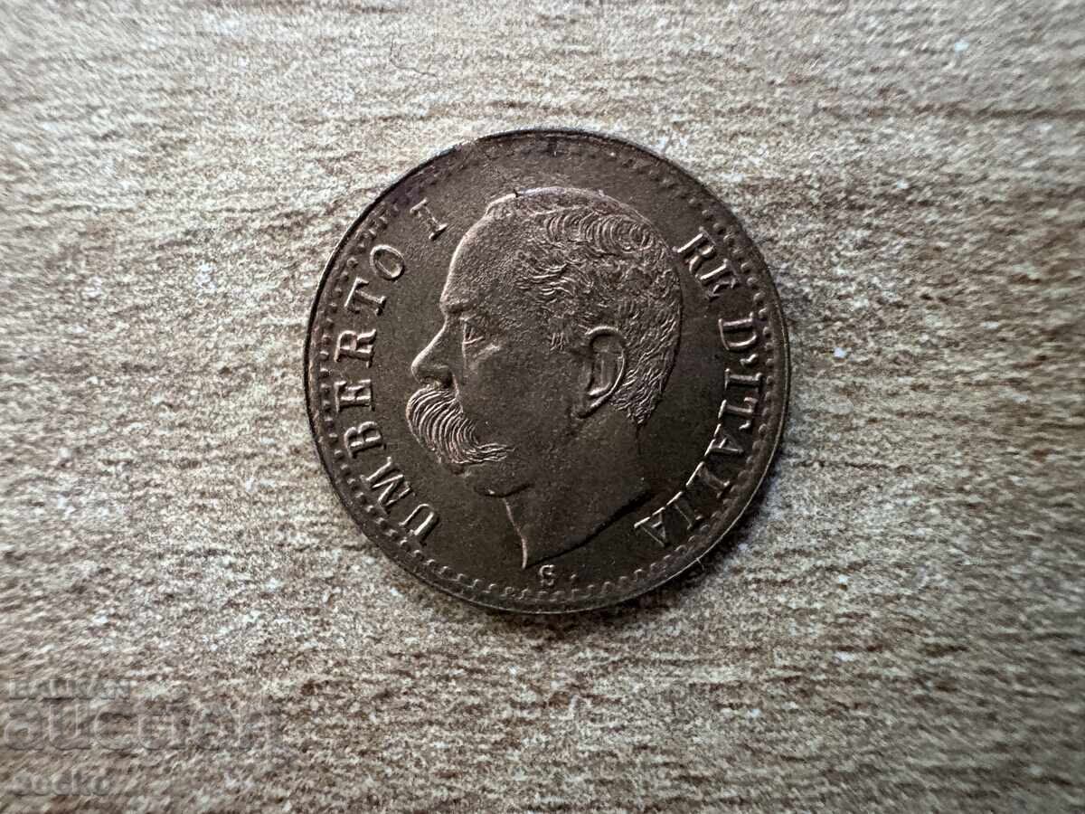 Italia - 1 centesimo (1895) cu preț € 4.00 | 7.82 BGN