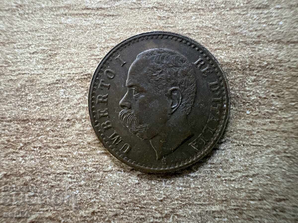 Italia - 1 centesimo (1900) cu preț € 5.00 | 9.78 BGN