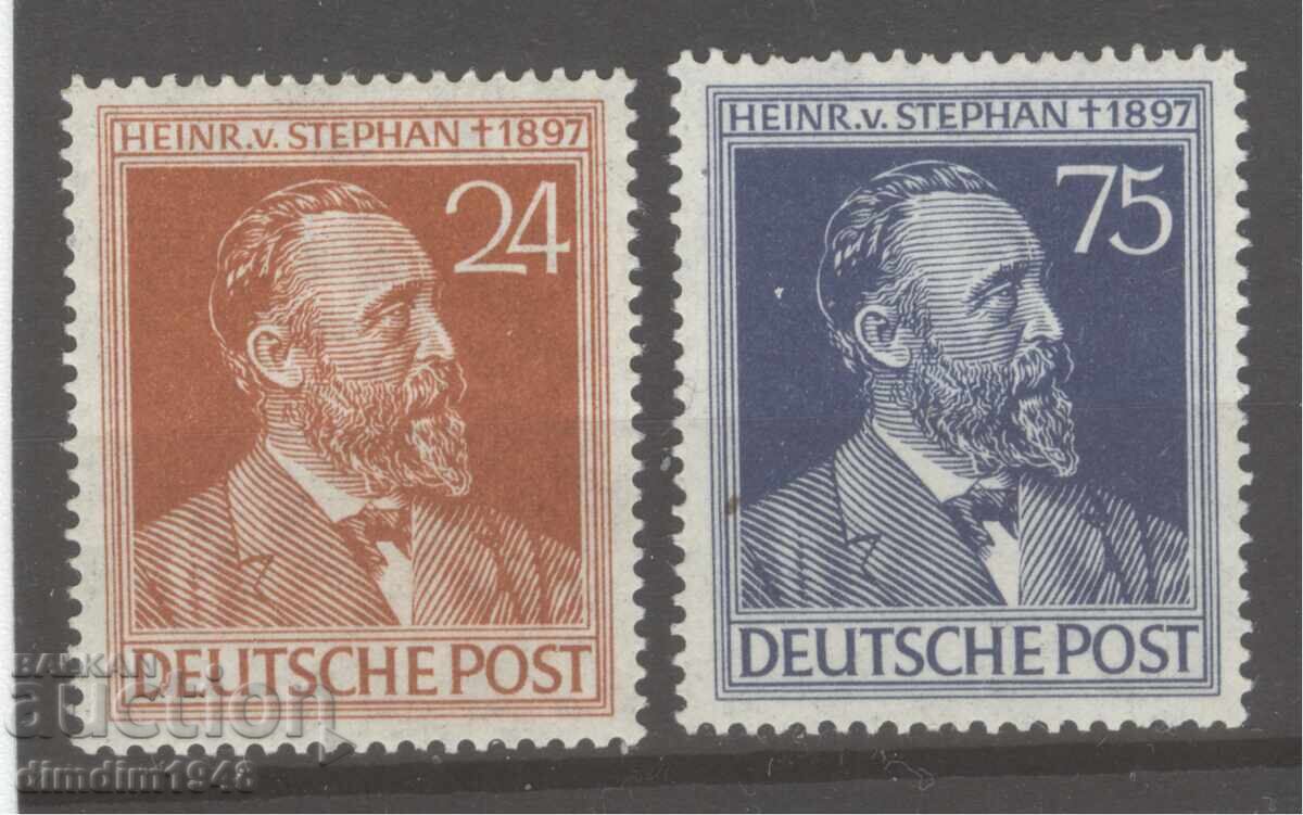 Germania 1947 - 50 de ani de la moartea lui Heinrich Stephan