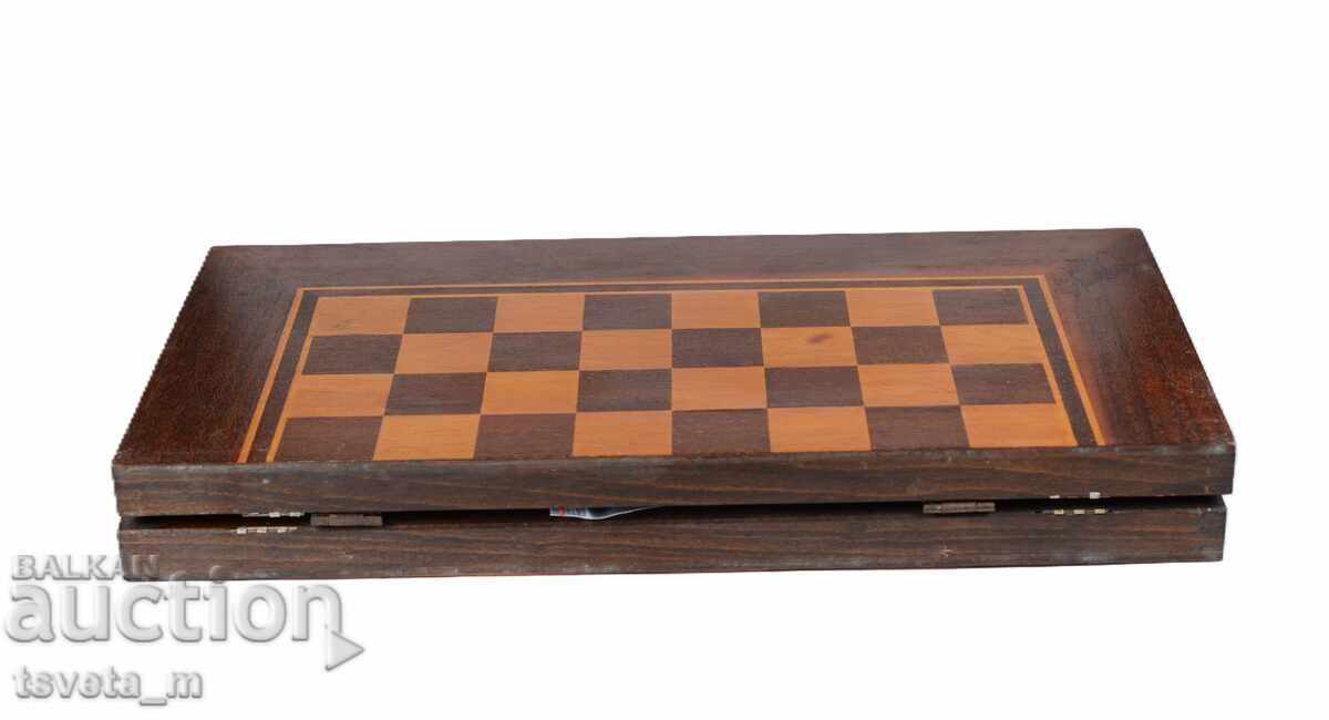 Livrarea Șah și table, Lemn - 48 x 48 cm