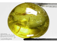 Естествен жълт гросуларен гранат 4.41ct Овален кабошон