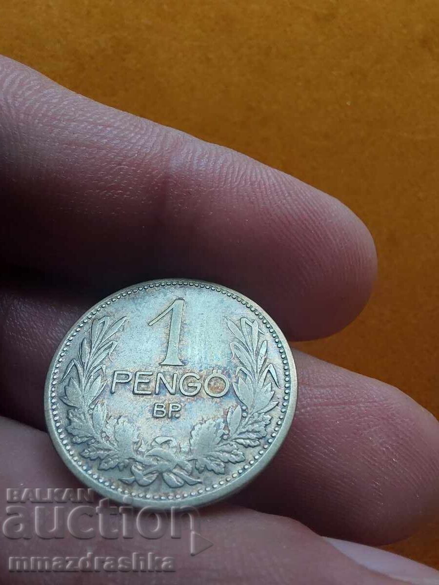 1 Pengő 1927 Ungaria Argint