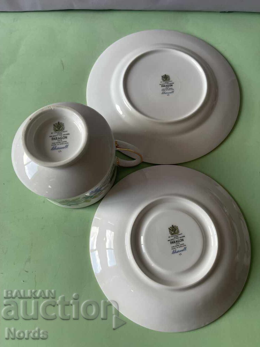 Set de ceai triplu din porțelan Paragon - 7 Set de ceai triplu din porțelan Paragon - 7