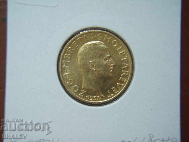 20 Franci Aur 1937 R Albania - AU/Unc (aur) - 6 20 Franci Aur 1937 R Albania - AU/Unc (aur) - 6