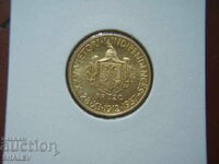 20 Frans Ar 1937 R Albania (Албания) - AU/Unc (злато)