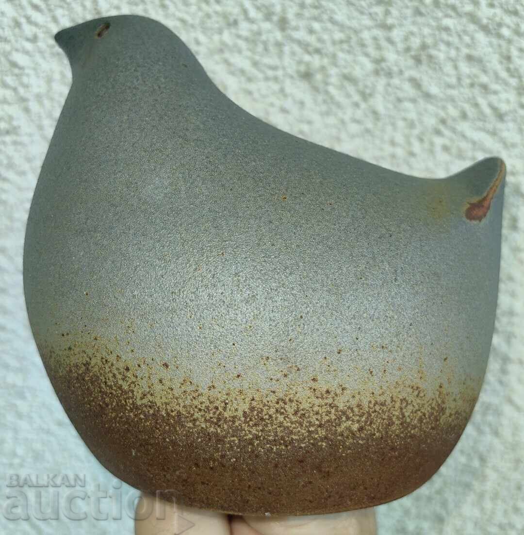 Licitație FIGURINĂ MARE STATUETĂ PUI PASĂRE CERAMICĂ ?