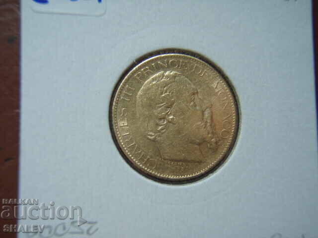 20 Francs 1878 Monaco (20 франка Монако) - XF/AU (злато) - 5 20 Francs 1878 Monaco (20 франка Монако) - XF/AU (злато) - 5
