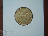 20 Franci 1878 Monaco - XF/AU (aur)