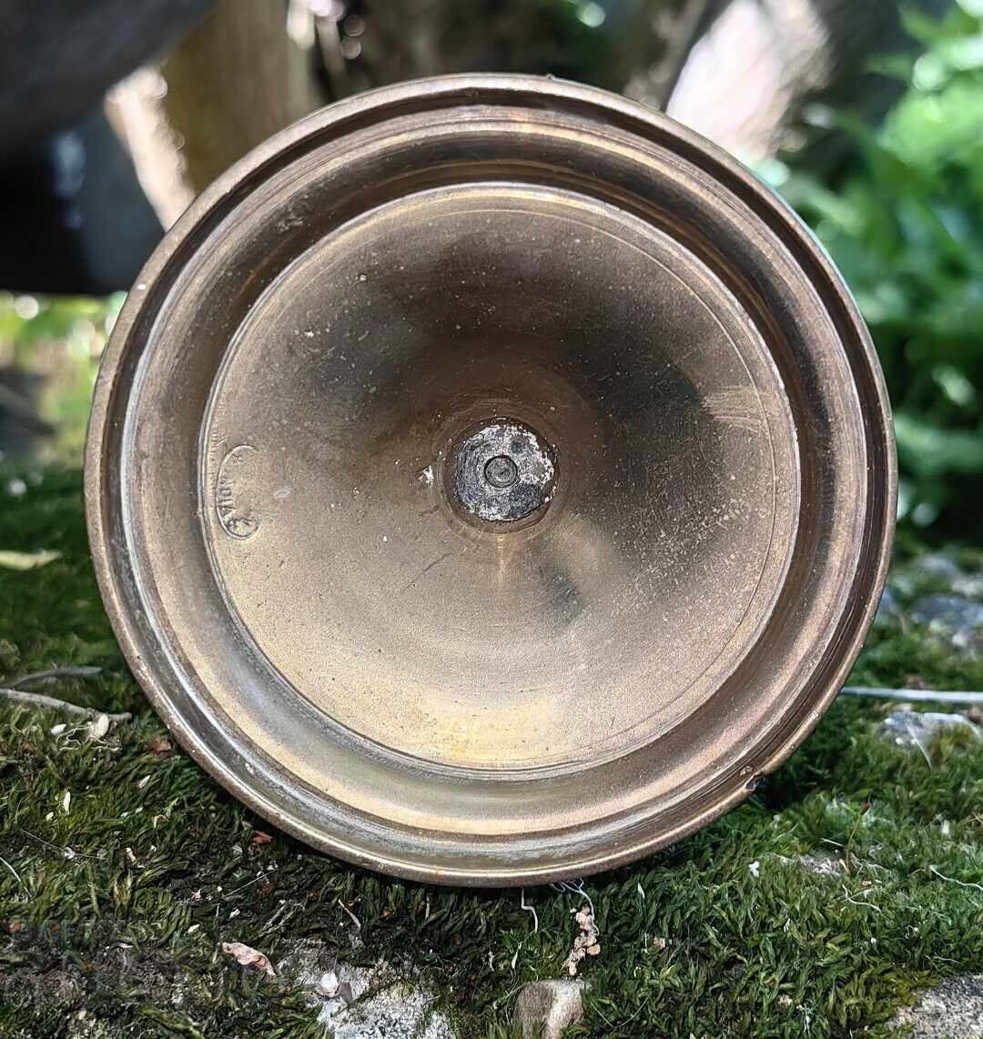 VAZĂ INDIANĂ METALICĂ GRAVATĂ - 6
