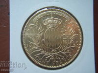 100 Francs 1896 Monaco (100 франка Монако) - AU/Unc (злато)