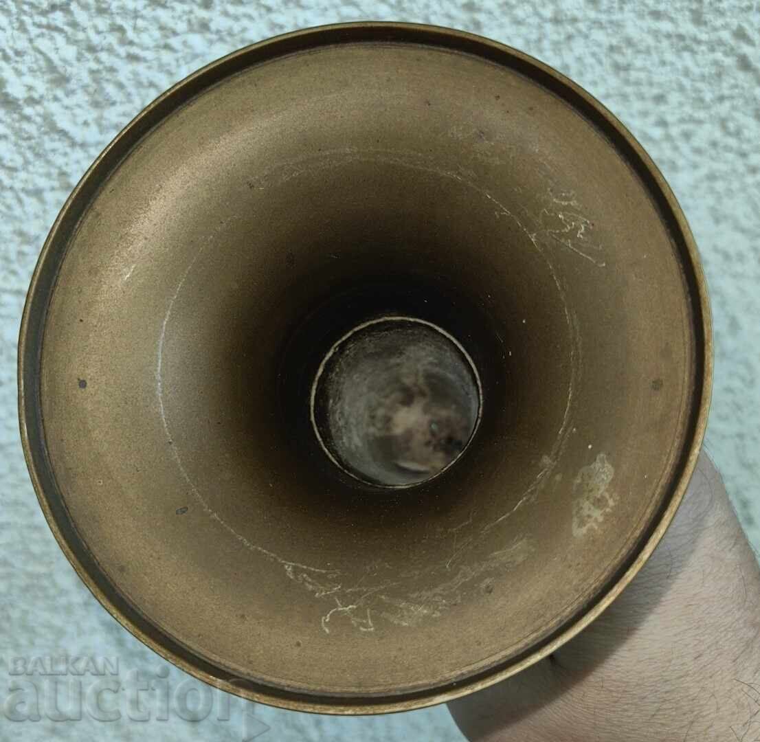 VAZĂ INDIANĂ DIN METAL GRAVAT - 5