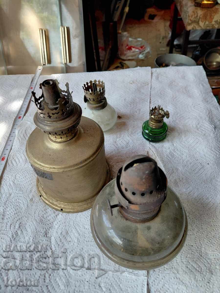 Livrarea lămpi vechi cu gaz, lot de șase