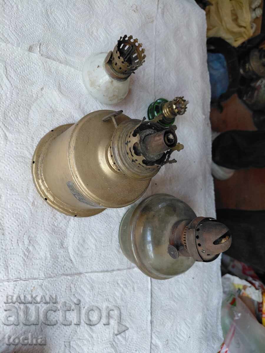 lămpi vechi cu gaz, lot de șase - 5
