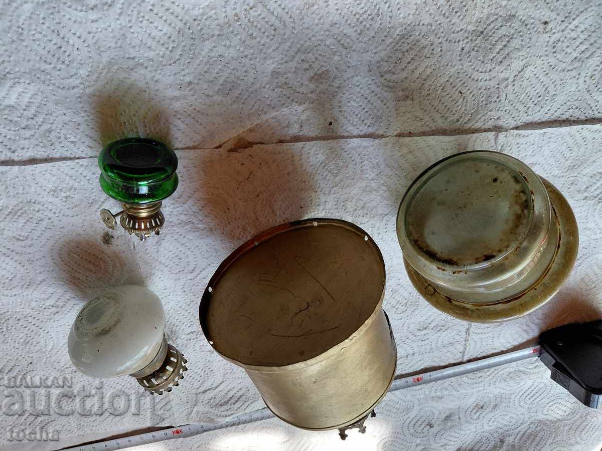 lămpi vechi cu gaz, lot de șase - 6