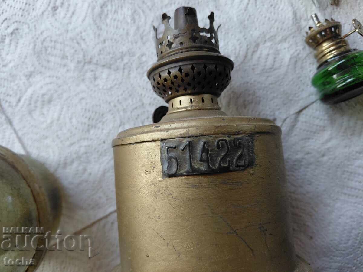 lămpi vechi cu gaz, lot de șase - 7