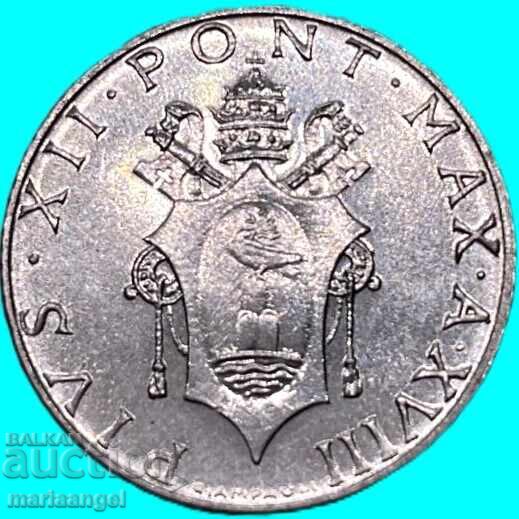 2 Lire 1956 Vatican UNC PROOF-like Pius XII cu preț € 5.00 | 9.78 BGN
