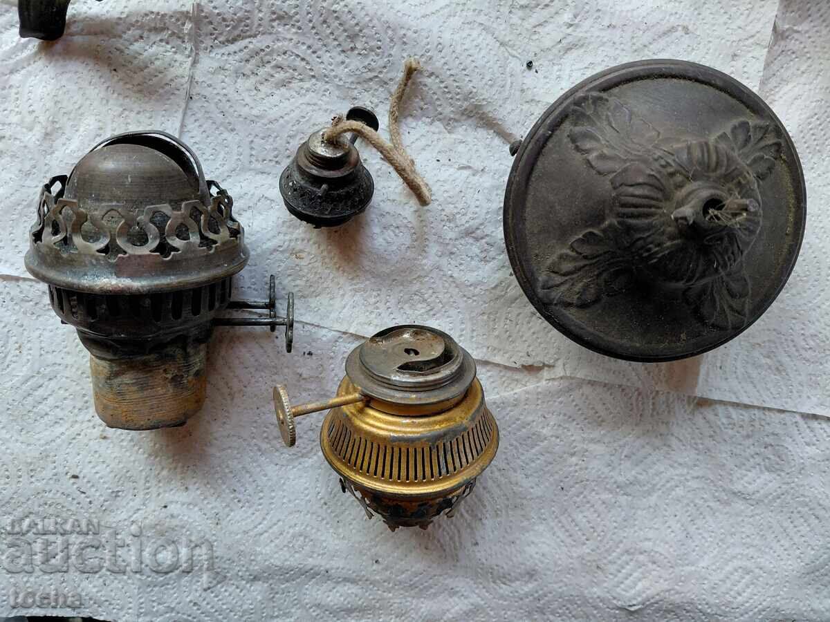 Livrarea lămpi vechi cu gaz, lot de nouă