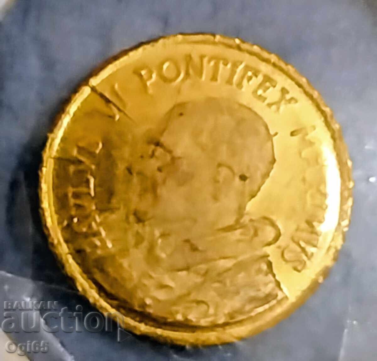 Gold commemorative mini coins reproduction of world-famous Gold commemorative mini coins reproduction of world-famous