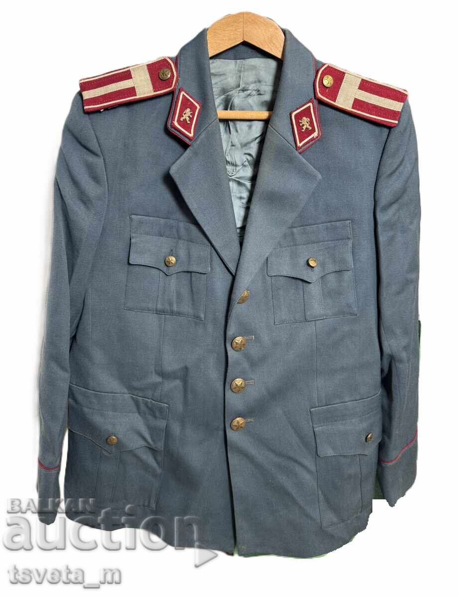 Jacket from a People's Militia socialist uniform Jacket from a People's Militia socialist uniform