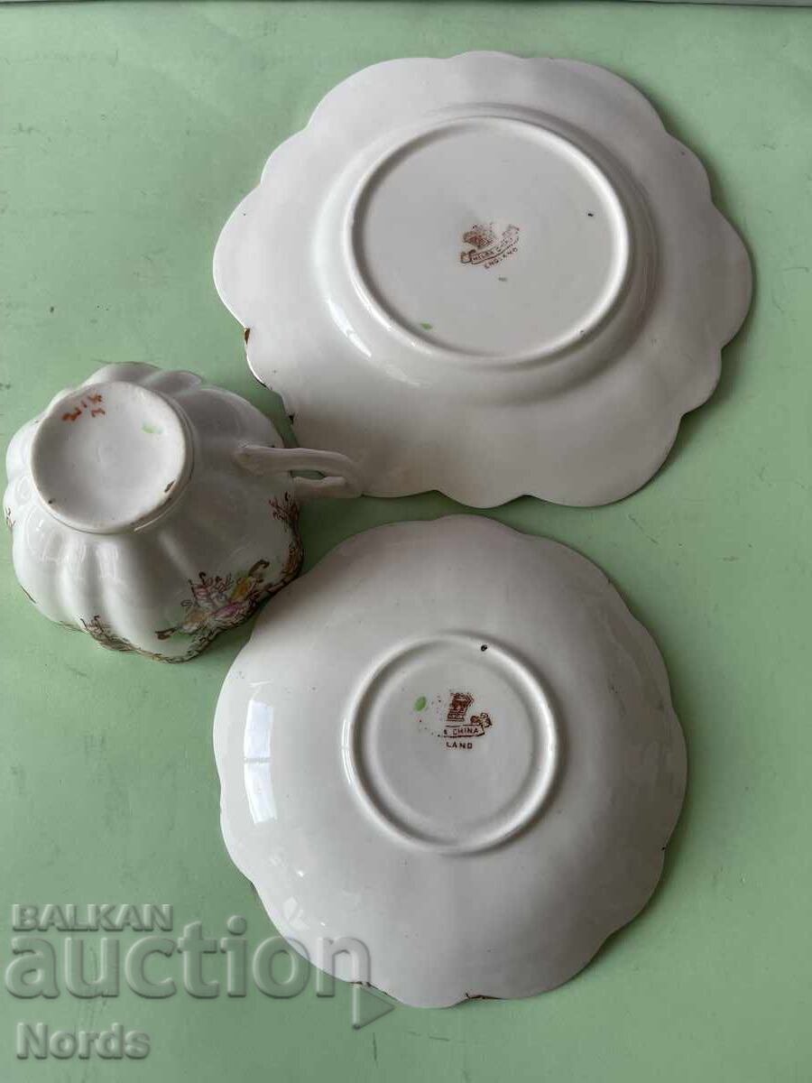 Set de ceai vintage Melba, pentru trei persoane - 6