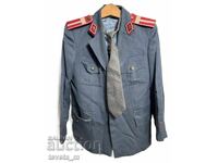 Jachetă și cravată de uniformă Miliția Populară socialistă