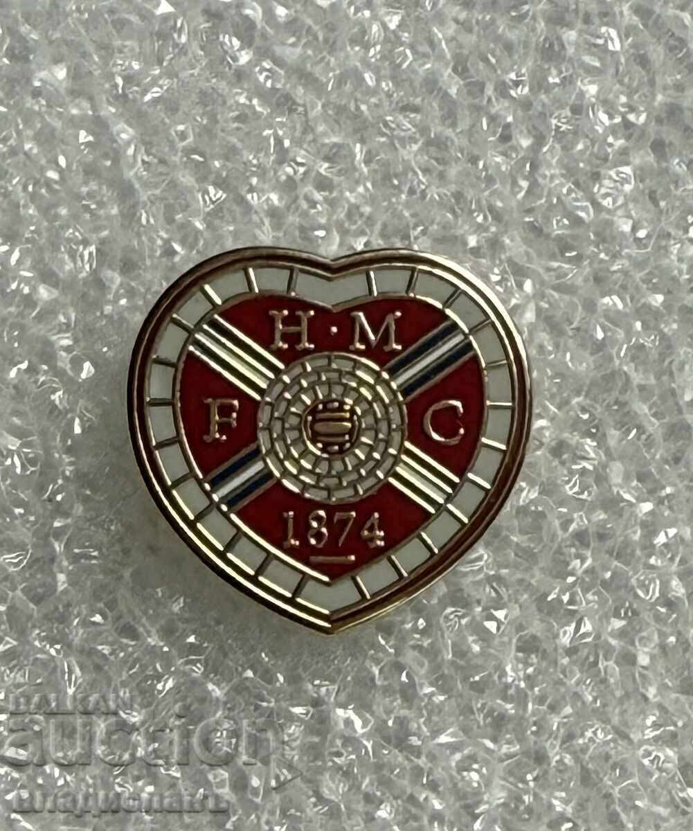 insignă fotbal Scoția Clubul de Fotbal HEARTS