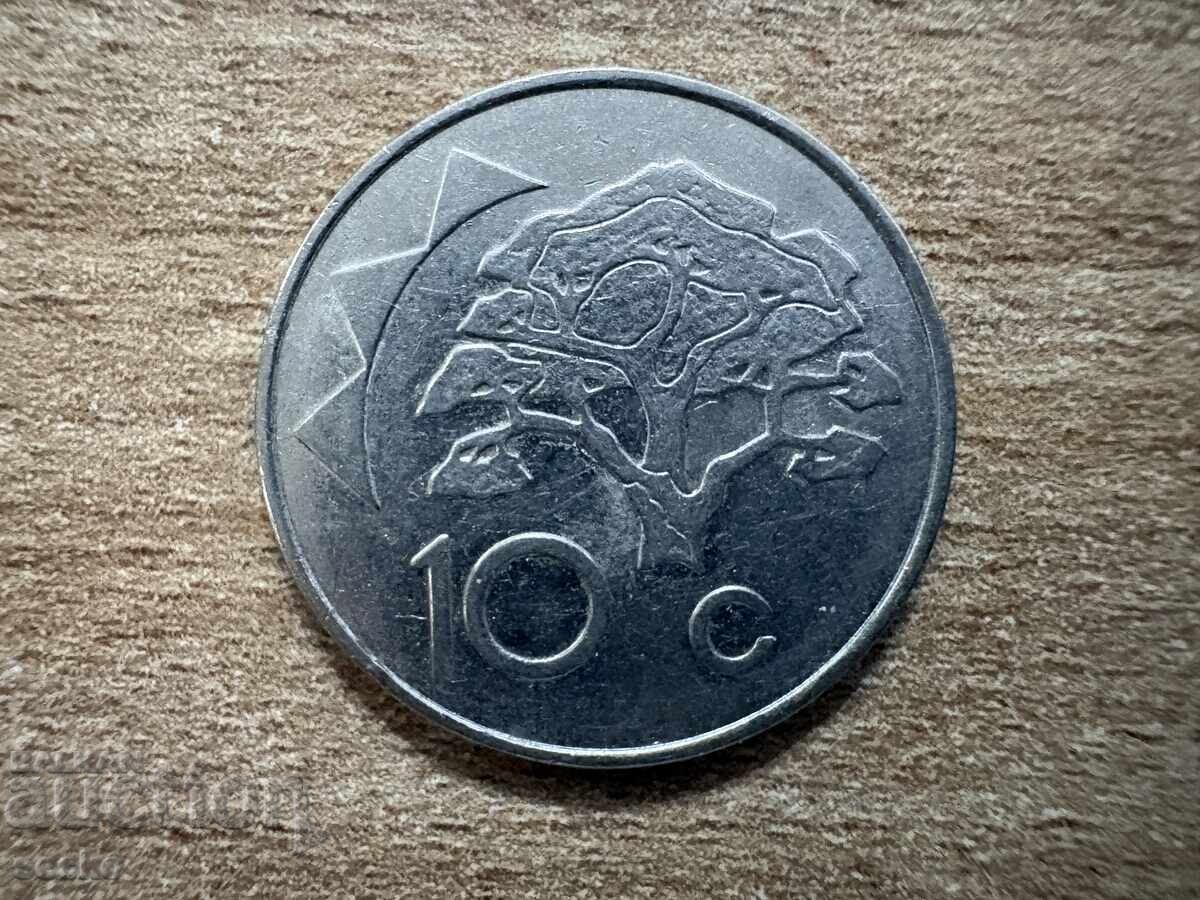 Namibia - 10 cents (1998)