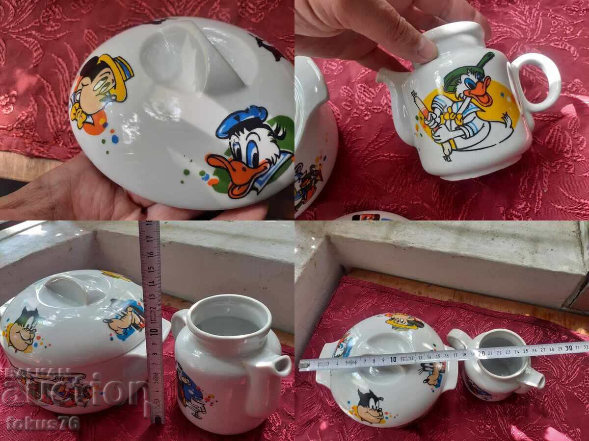 Set de ceainic și supieră din porțelan bulgăresc pentru copii - 7 Set de ceainic și supieră din porțelan bulgăresc pentru copii - 7