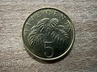 Singapore - 5 cenți (1997)